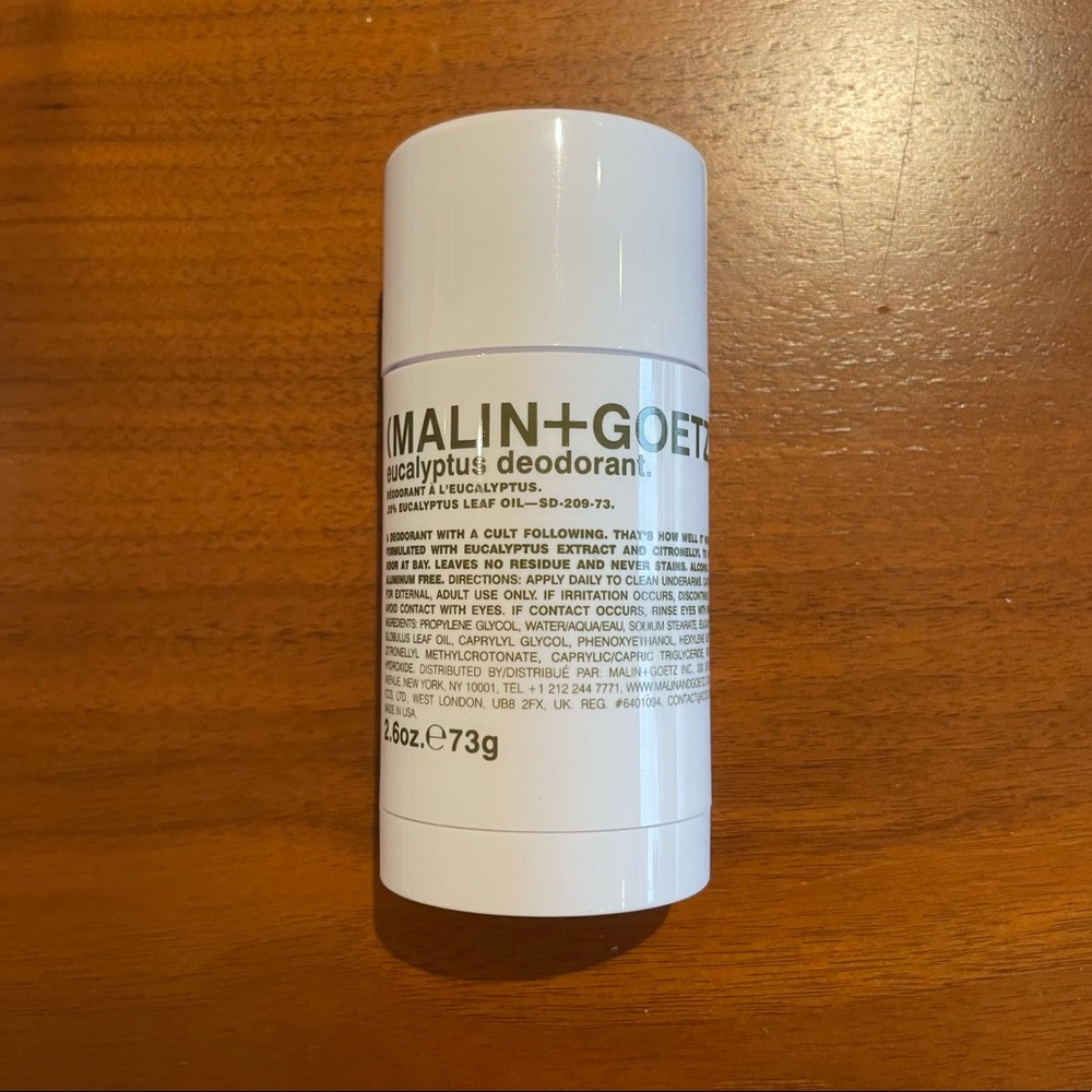 Malin + Goetz Eucalyptus, Bergamot, and Botanical Deodorant